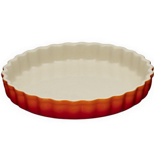Le Creuset Блюдо круглое волнистое для запекания 28 см, оранжевое Le Creuset Блюдо круглое волнистое для запекания 28 см, оранжевое | https://grandposuda.com.ua