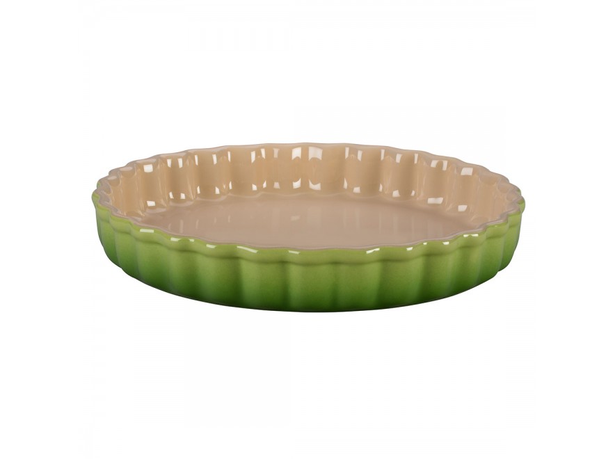Le Creuset Форма для выпечки рифленая 28 см, зеленая Palm Le Creuset Форма для выпечки рифленая 28 см, зеленая Palm | https://grandposuda.com.ua