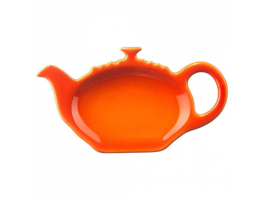Le Creuset Подставка для чайных пакетиков 7 x 12,5 см оранжевая | https://grandposuda.com.ua