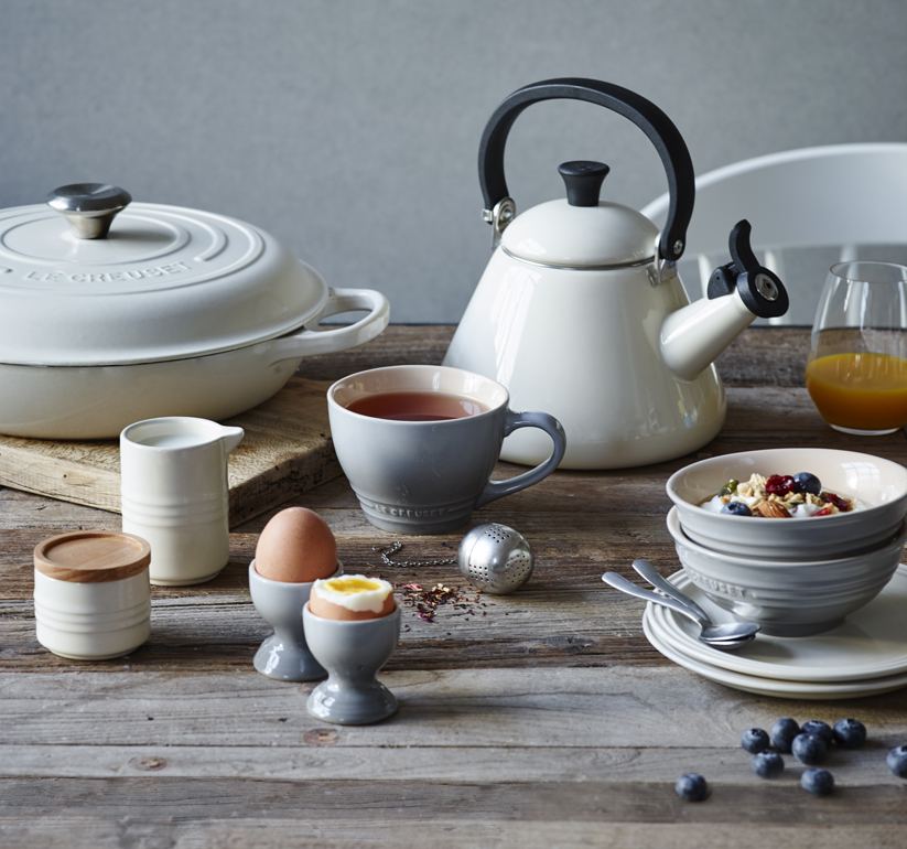 Le Creuset Цукорниця з деревяною кришкою 80 мл, Marseille | https://grandposuda.com.ua
