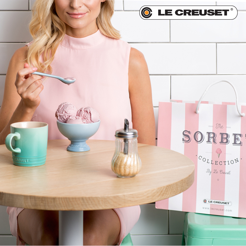 Le Creuset Набір форм для запікання 13 см 4 предмета Sorbet Limited Edition | https://grandposuda.com.ua