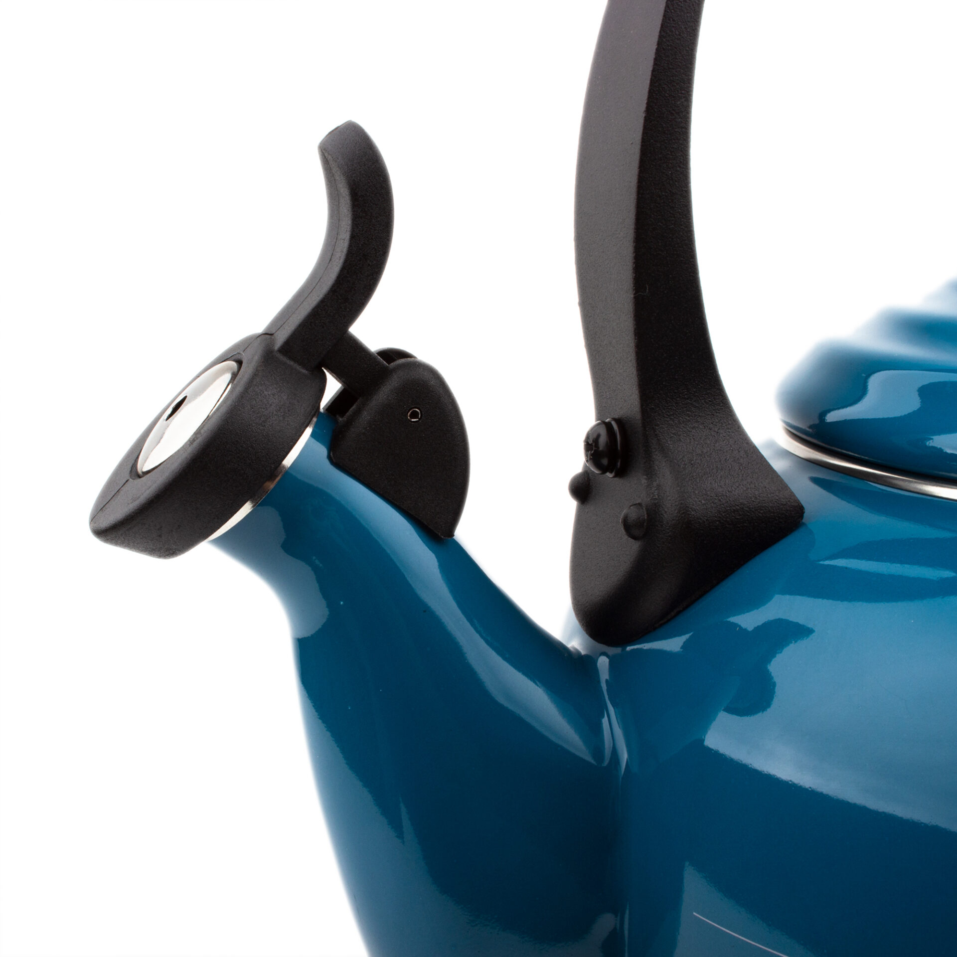 Le Creuset Чайник зі свистком Tradition 2,1 л блакить Deep Teal | https://grandposuda.com.ua