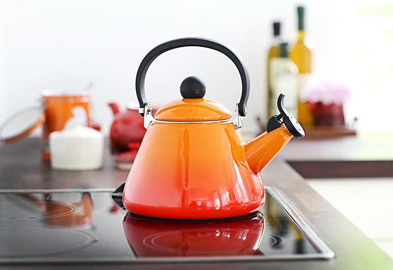 Le Creuset Чайник Zen 1,5 л, помаранчевий | https://grandposuda.com.ua