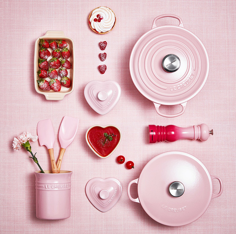 Le Creuset Лопатка кулінарна 32 см Premium Chiffon Pink | https://grandposuda.com.ua