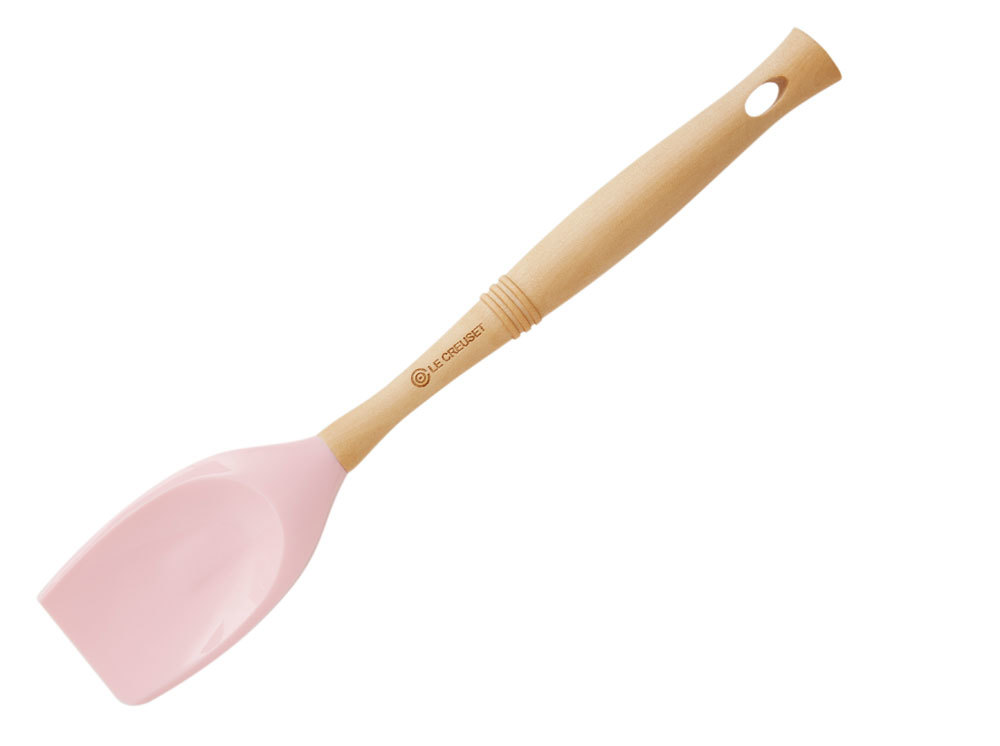 Le Creuset Лопатка кулінарна 32 см Premium Chiffon Pink | https://grandposuda.com.ua