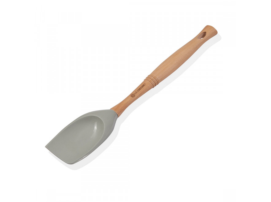 Le Creuset Лопатка-ложка, Perlgrau Premium | https://grandposuda.com.ua
