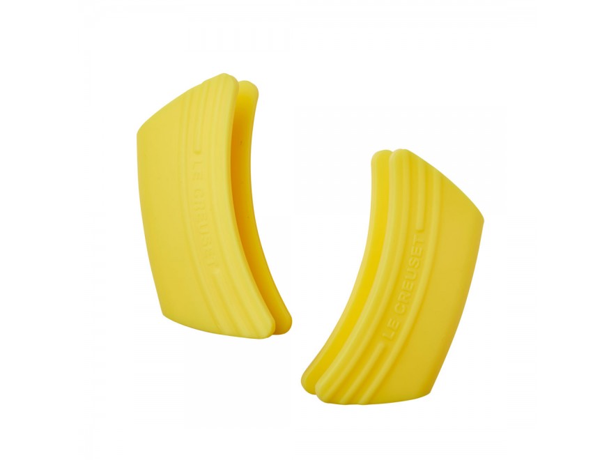 Le Creuset Набір прихваток-насадок на ручки каструлі, 2 предмета жовті Citrus | https://grandposuda.com.ua