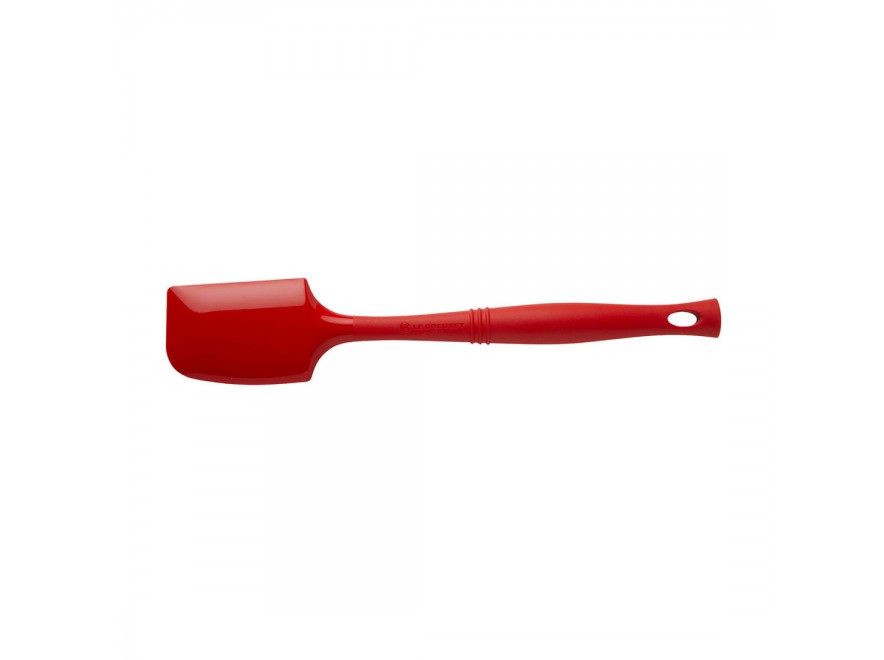 Le Creuset Лопатка-скребок силіконова 33 см, червона Cerise | https://grandposuda.com.ua