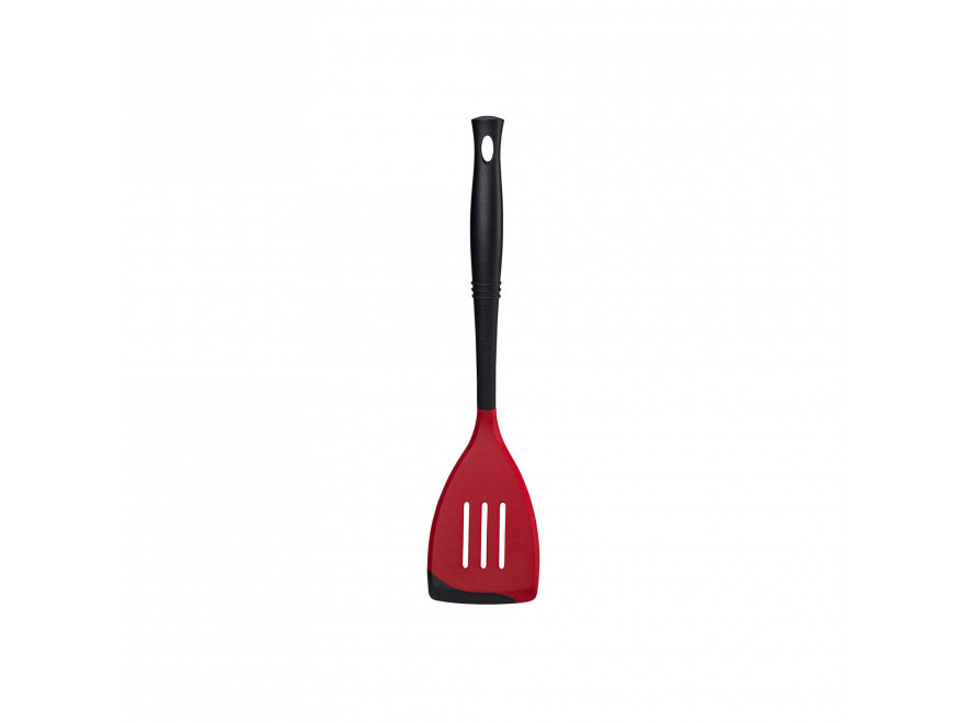 Le Creuset Лопатка для переворачивания 34 cм, черный/красный | https://grandposuda.com.ua