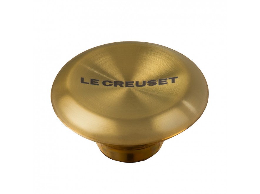 Le Creuset Ручка для крышки золотая 4,7 см | https://grandposuda.com.ua