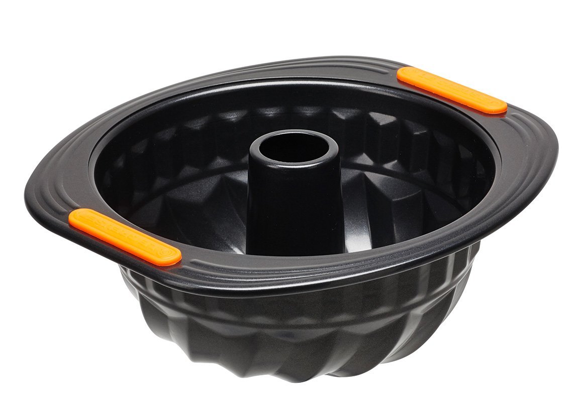 Le Creuset Форма для выпечки кексов 22 см, черный | https://grandposuda.com.ua