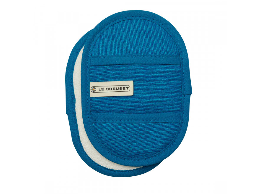 Le Creuset Прихватка для сковороды набор 2 предмета Deep Teal | https://grandposuda.com.ua