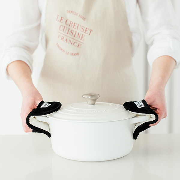 Le Creuset Прихватка для сковороды набор 2 предмета, оранжевая | https://grandposuda.com.ua