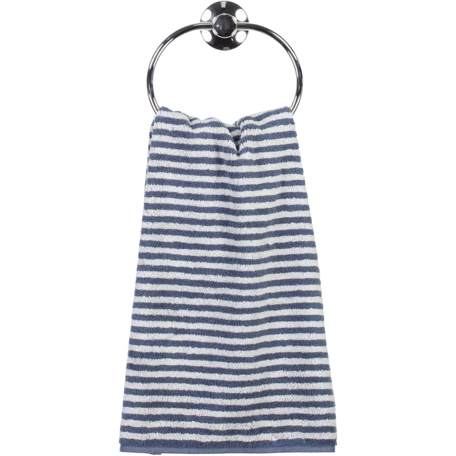 Рушник для рук 50 х 100 см Night Blue Campus Ringel Cawo | https://grandposuda.com.ua