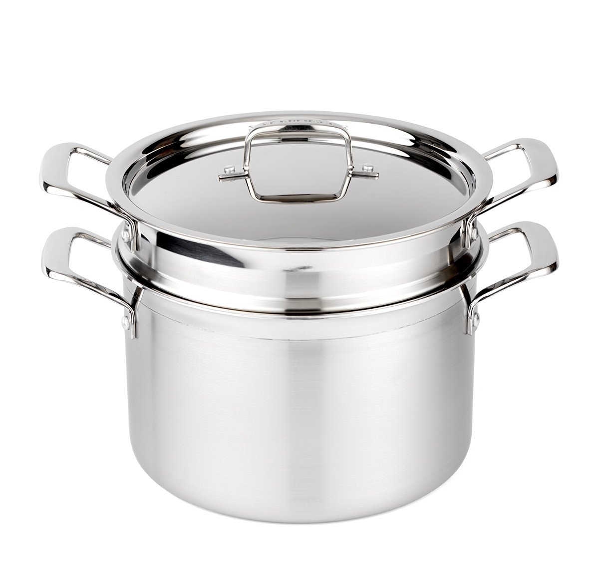 Le Creuset Кастрюля с паровой корзиной 24 см 3Ply | https://grandposuda.com.ua