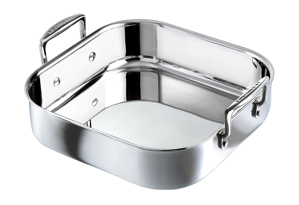 Le Creuset Форма для запікання квадратна 26 см 3-Ply Metal | https://grandposuda.com.ua