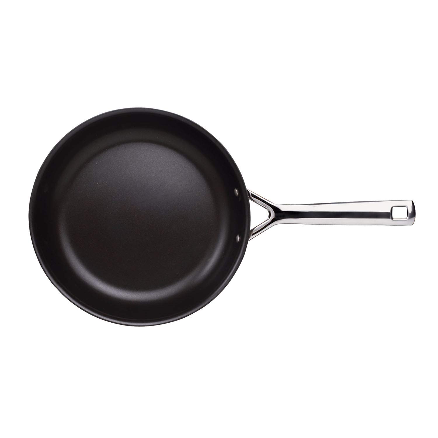 Le Creuset Сковорода с антипригарным покрытием 3Ply 24 см, черный | https://grandposuda.com.ua