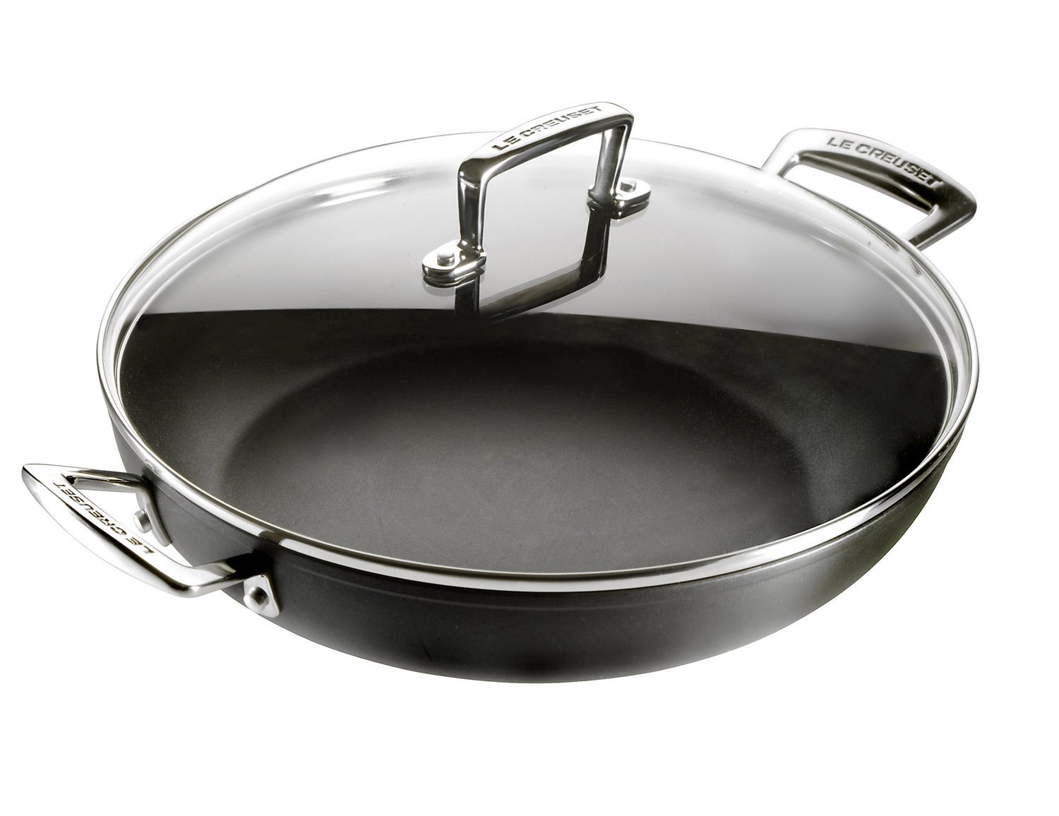 Le Creuset Сковорода с двумя ручками с антипригарным покрытием, 30 см | https://grandposuda.com.ua