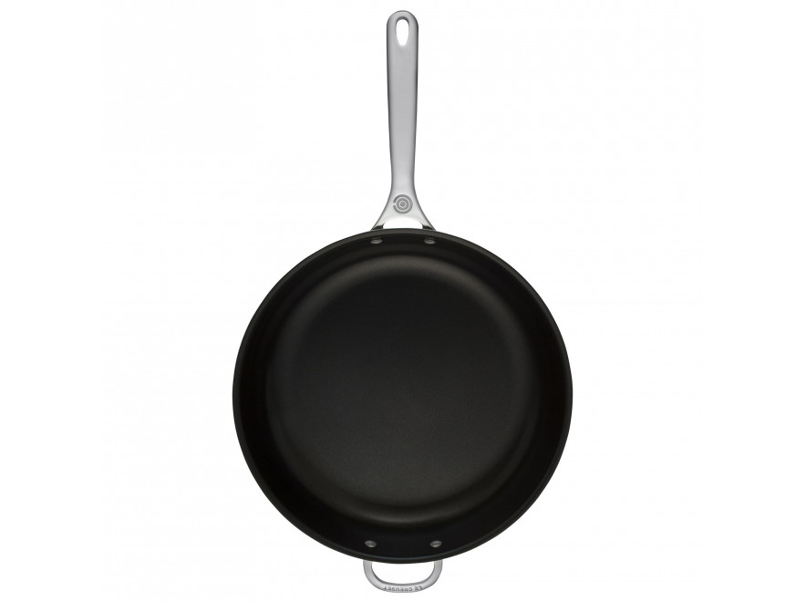 Le Creuset Сковорода 32 см с антипригарным покрытием 3-Ply Plus | https://grandposuda.com.ua