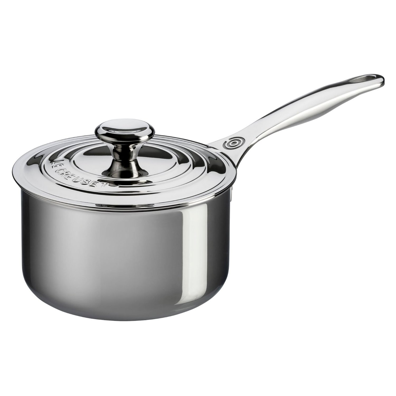 Le Creuset Ківш з кришкою 16 см 3Ply Plus | https://grandposuda.com.ua