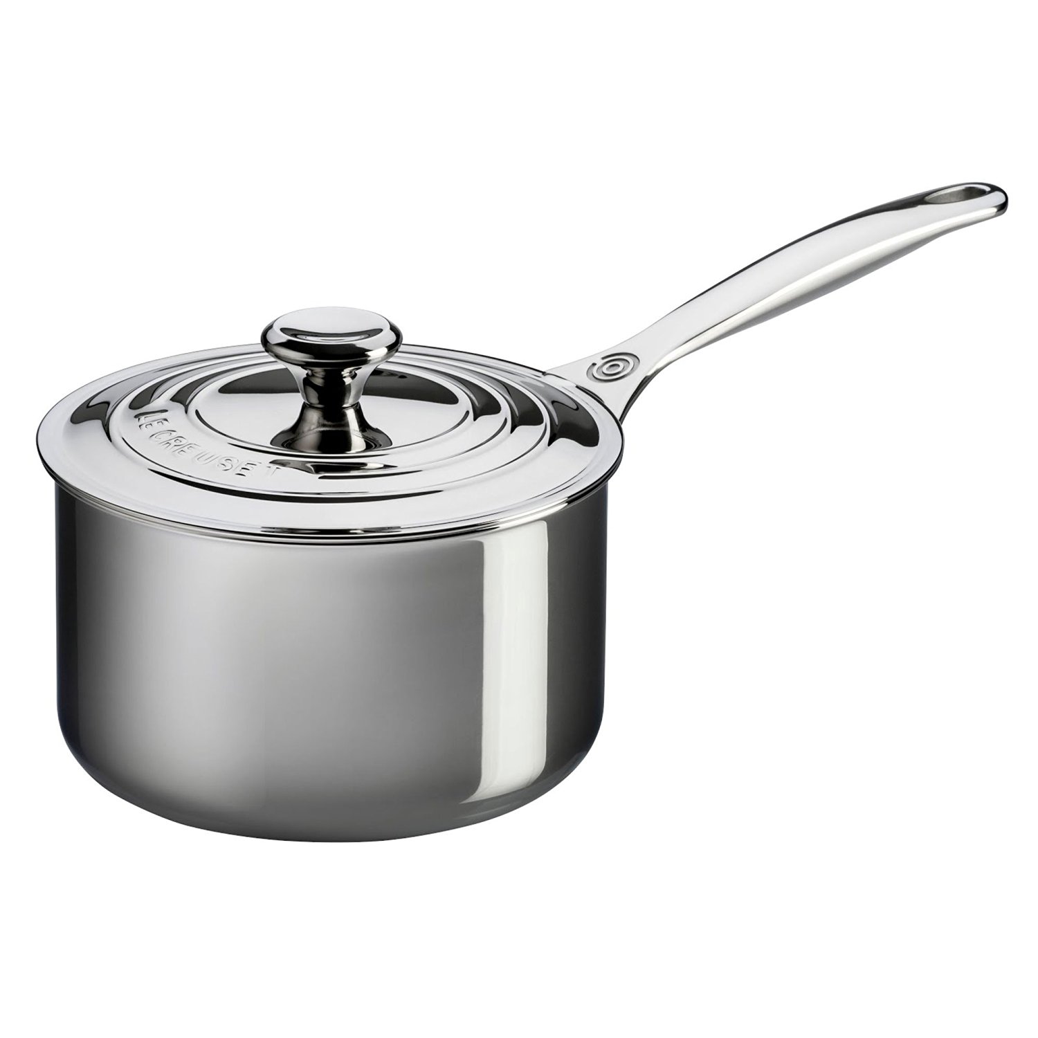 Le Creuset Ківш з кришкою 18 см 3Ply Plus | https://grandposuda.com.ua