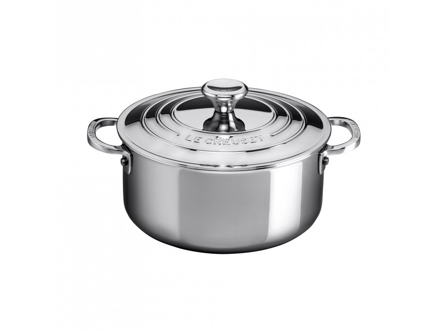 Le Creuset Кастрюля 24 см 3-PLY PLUS | https://grandposuda.com.ua