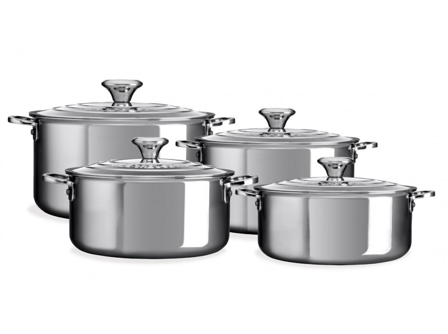 Le Creuset Набір каструль 4 предмета 3 PLY Plus | https://grandposuda.com.ua