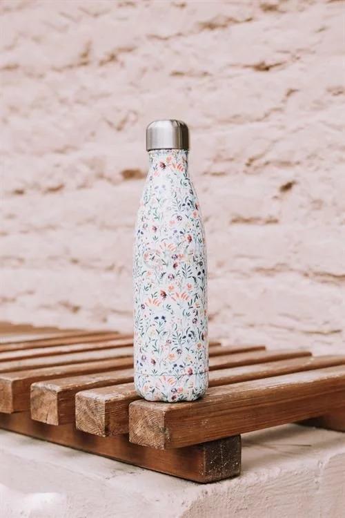 Вакуумная бутылка для воды 0,5 л, цветная Floral Meadow CHILLY'S | https://grandposuda.com.ua