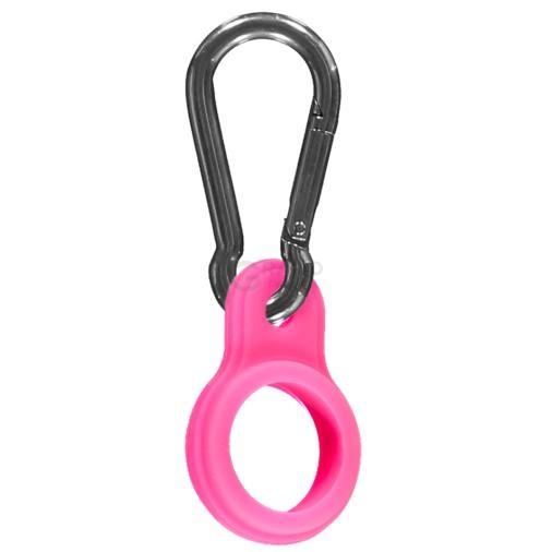 Карабін для пляшок 0,26 л / 0,5 л, Neon Pink Carabiners CHILLYS | https://grandposuda.com.ua