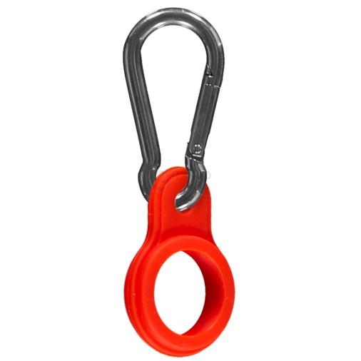 Карабін для пляшок 0,26 л / 0,5 л, Neon Red Carabiners CHILLYS | https://grandposuda.com.ua