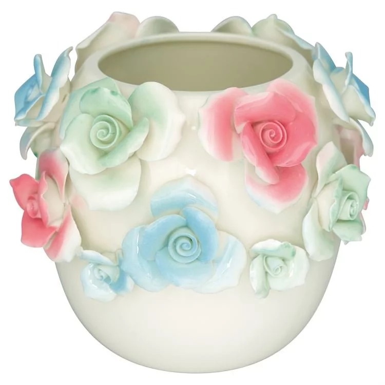 GreenGate Ваза середня 13,5 х 13 см Rose Maggie | https://grandposuda.com.ua
