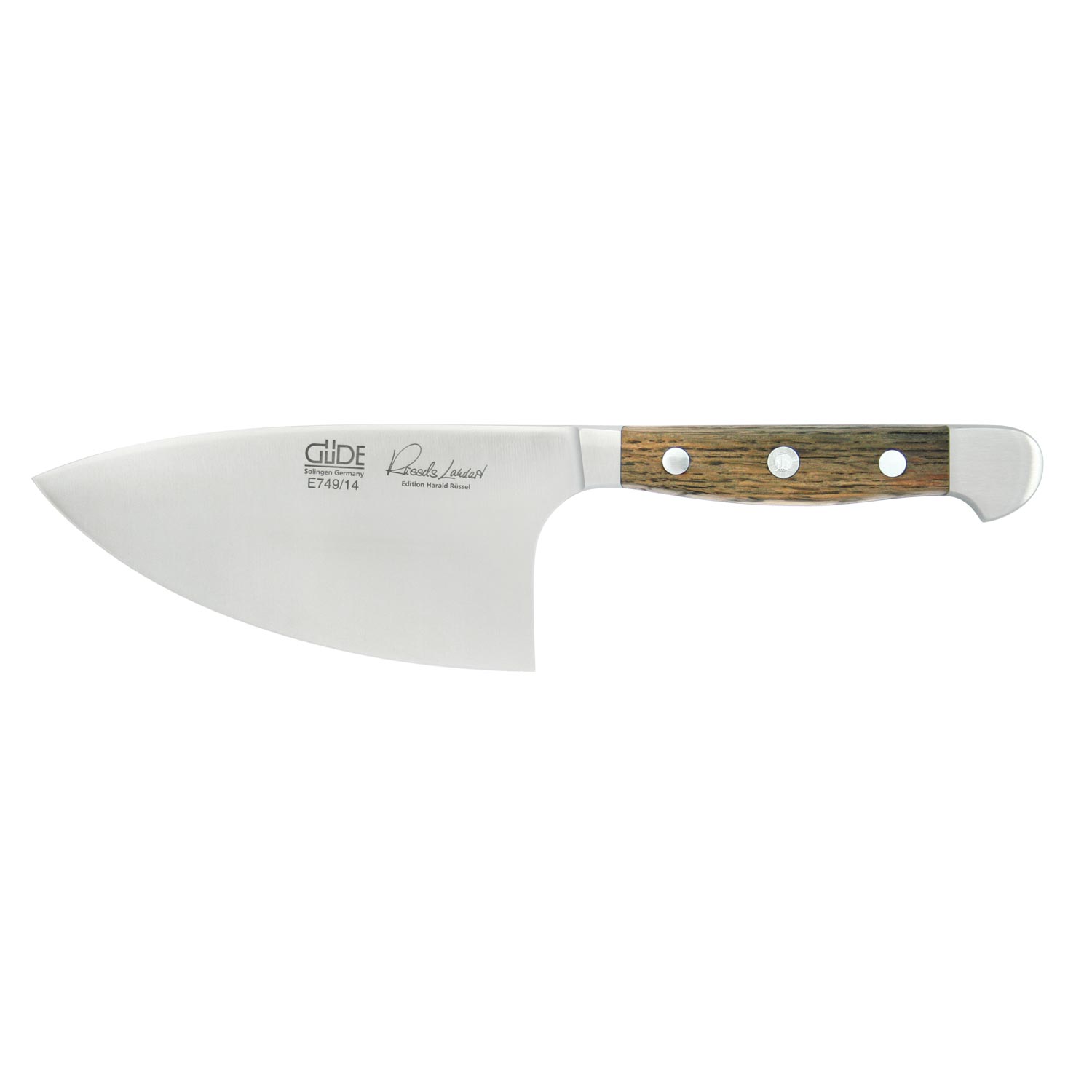 Ніж для торта / прянощів Shark & ​​quot14 см Alpha Barrel Oak Guede | https://grandposuda.com.ua