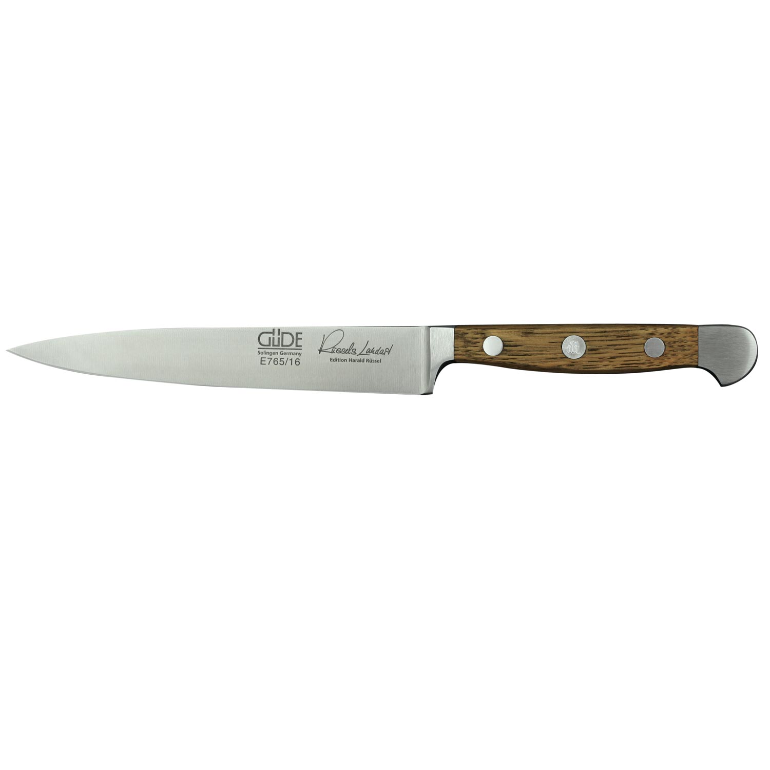 Ніж кухонний 16 см Alpha Barrel Oak Guede | https://grandposuda.com.ua