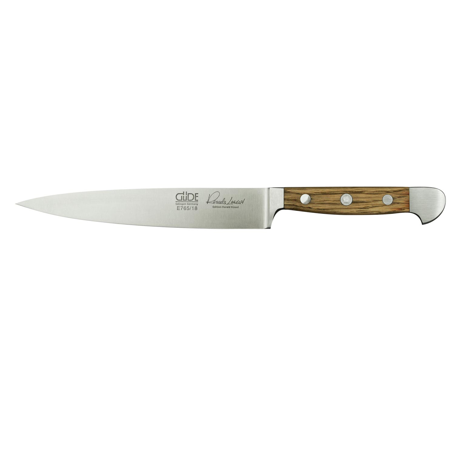 Філейний ніж з гнучким лезом 18 см Alpha Barrel Oak Guede | https://grandposuda.com.ua