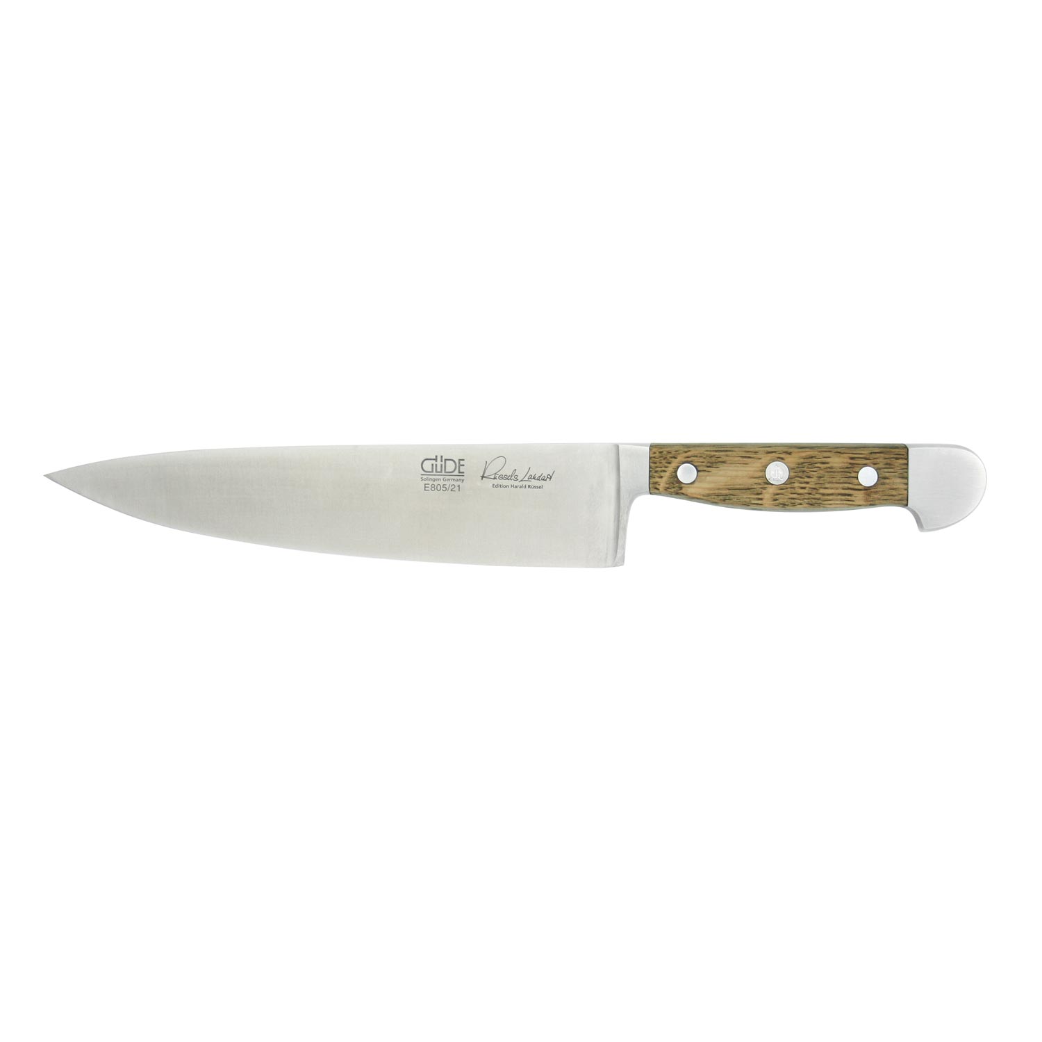 Ніж кухарський 21 см Alpha Barrel Oak Guede | https://grandposuda.com.ua