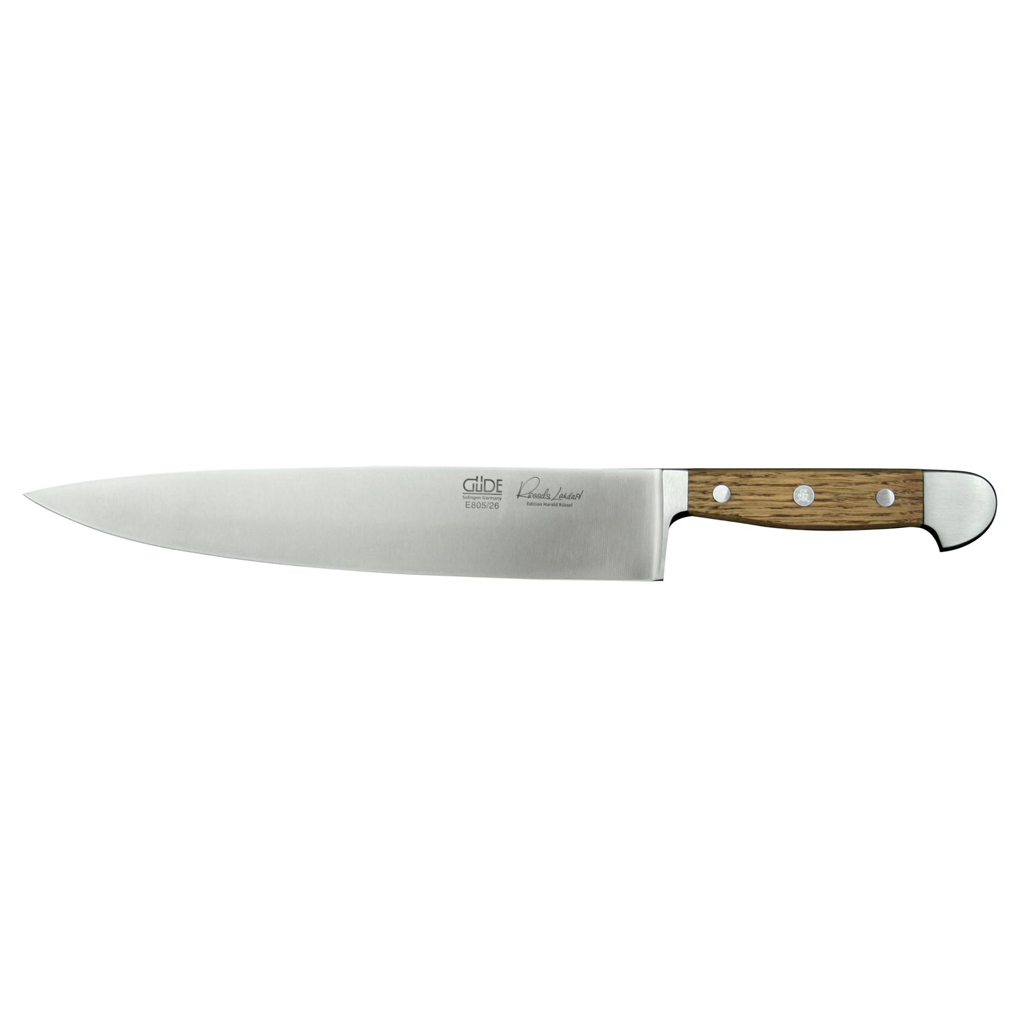 Ніж кухарський 26 см Alpha Barrel Oak Guede | https://grandposuda.com.ua