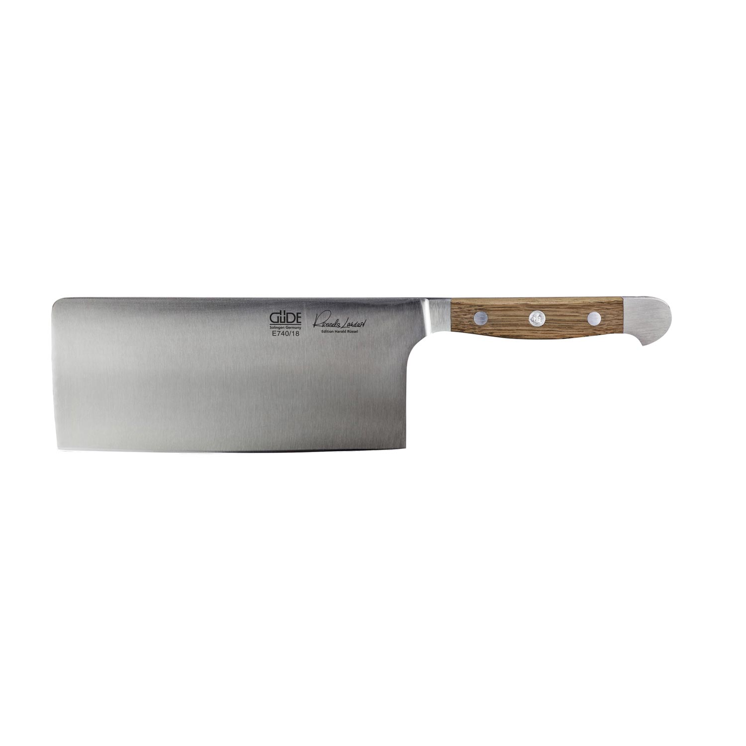 Нож топорик китайский секач 18 см Alpha Barrel Oak Guede | https://grandposuda.com.ua