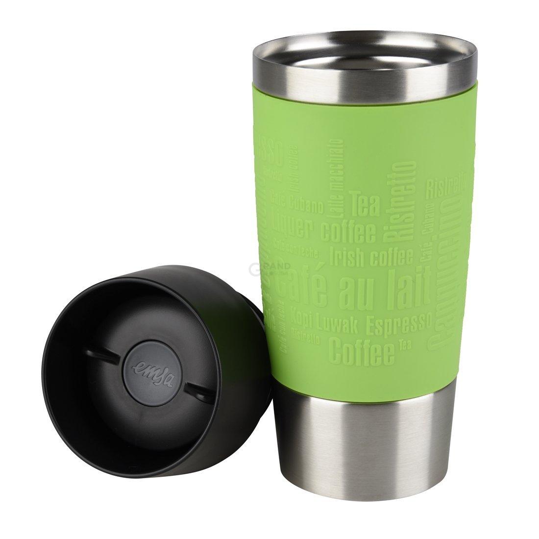 Термокружка 0.36 л лайм Travel Mug Emsa | https://grandposuda.com.ua