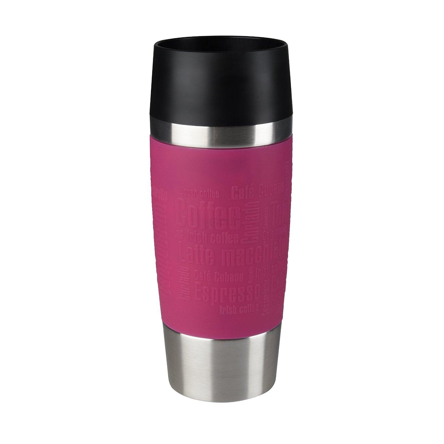 Термокружка 0.36 л малина Travel Mug Emsa | https://grandposuda.com.ua