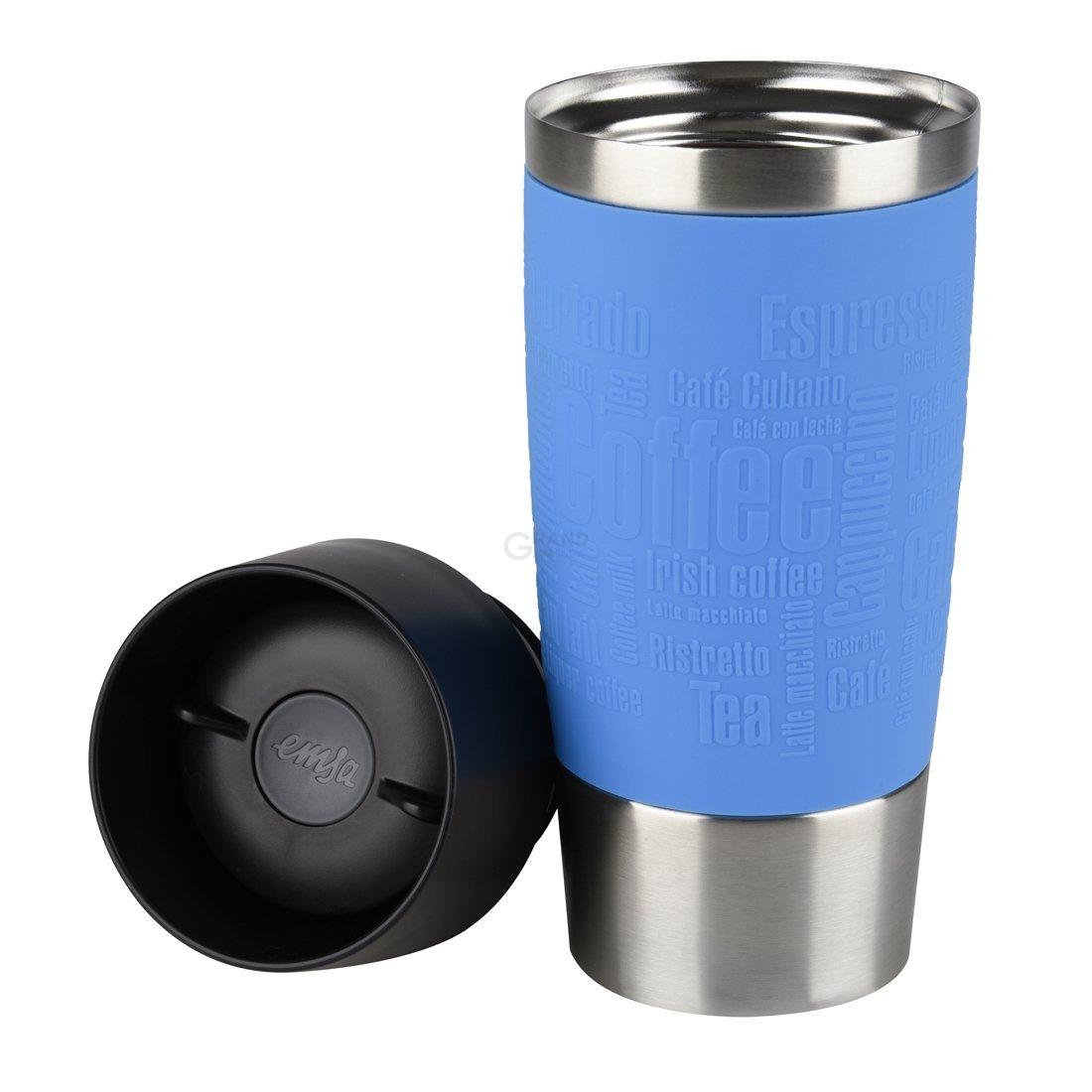Термокружка 0.36 л голубой Travel Mug Emsa | https://grandposuda.com.ua