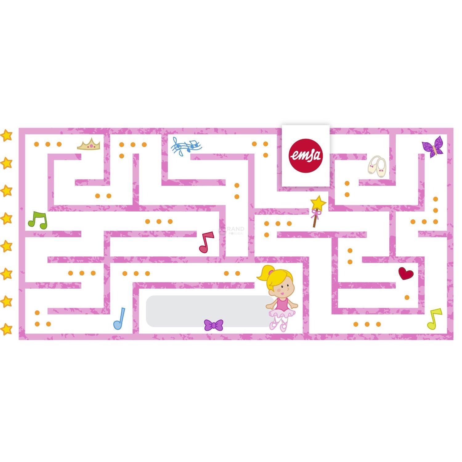 Фляга дитяча 0,4 л Kids Labyrinth Girl Emsa | https://grandposuda.com.ua