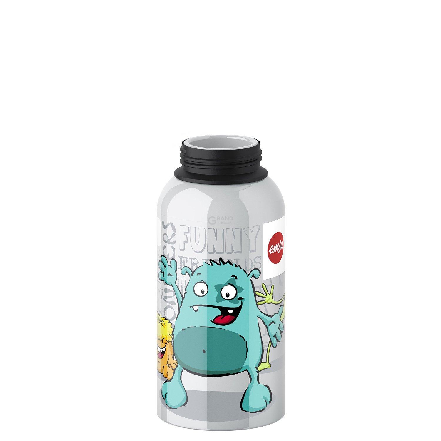 Фляга дитяча 0,4 л Kids Monster Emsa | https://grandposuda.com.ua