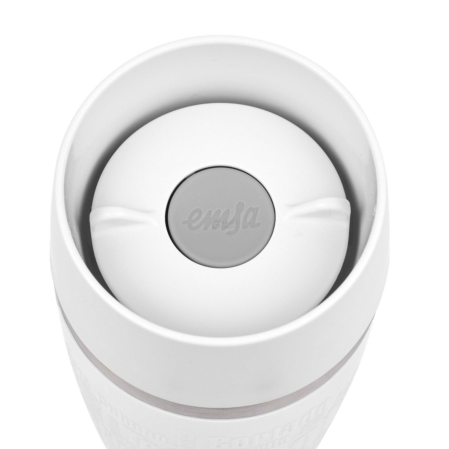 Термокружка 0.36 л білий Travel Mug Emsa | https://grandposuda.com.ua