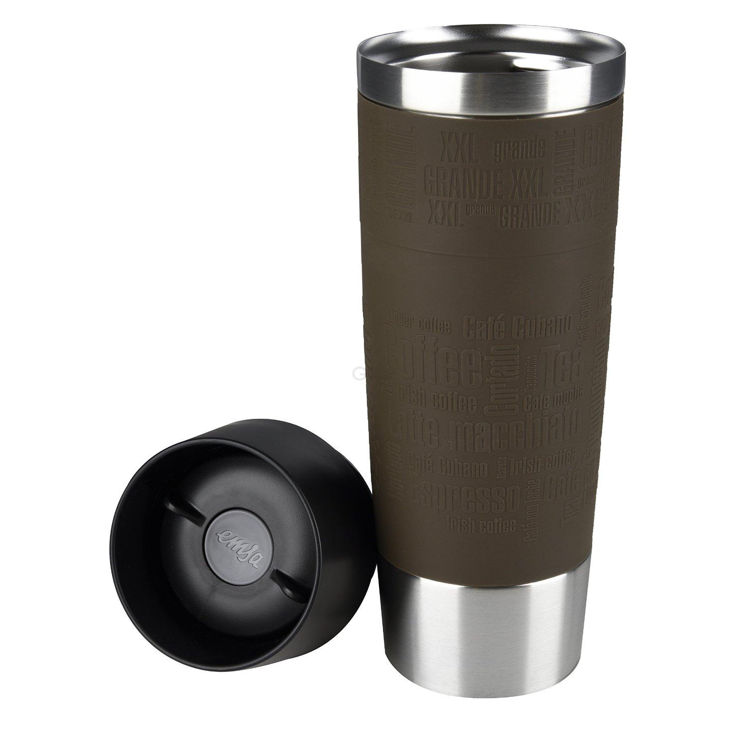 Термокружка 0.5 л коричневый Travel Mug Grande Emsa | https://grandposuda.com.ua