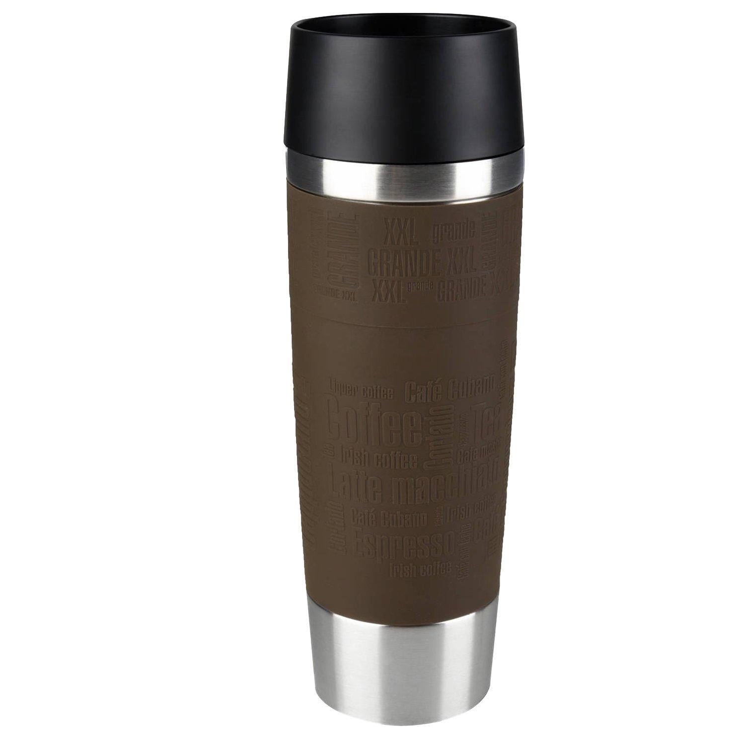 Термокружка 0.5 л коричневий Travel Mug Grande Emsa | https://grandposuda.com.ua