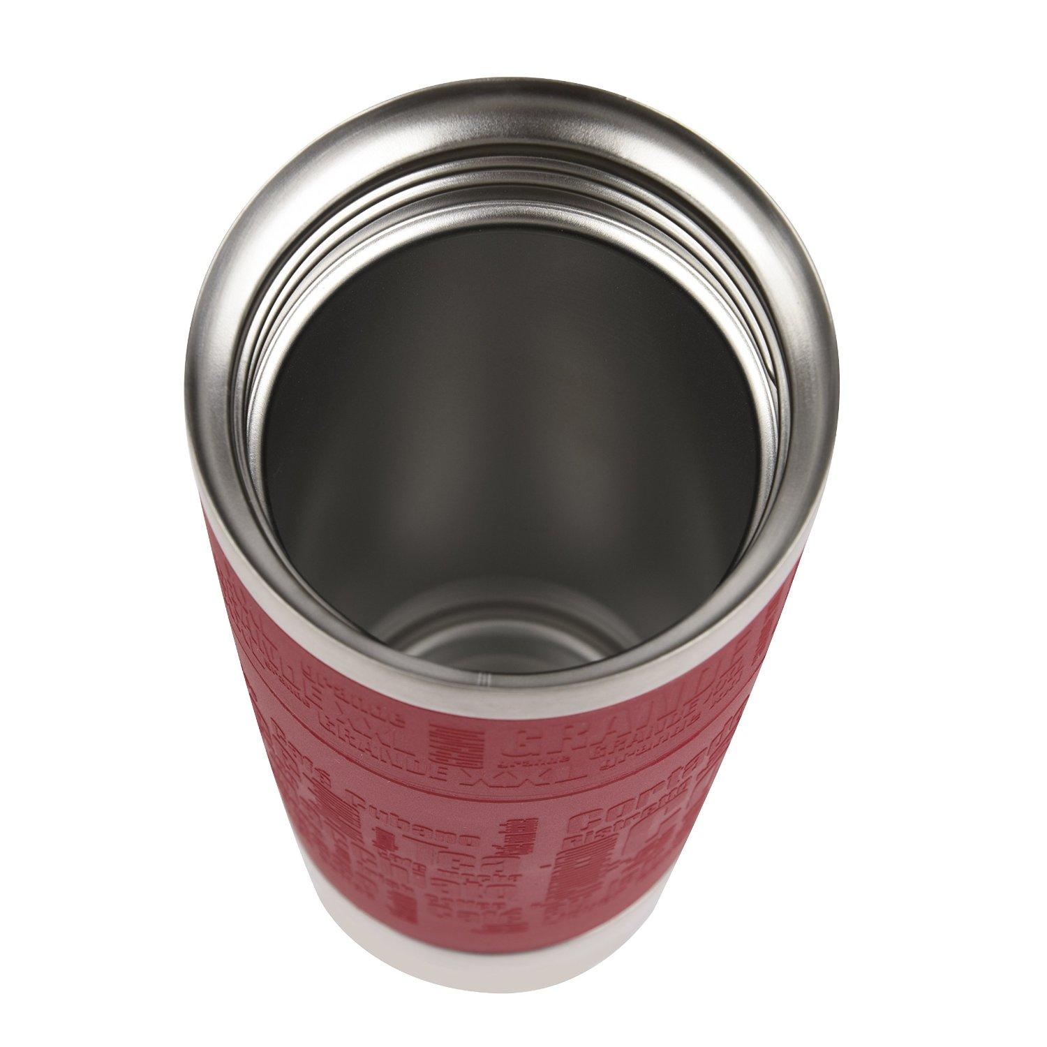 Термокружка 0.5 л червоний Travel Mug Grande Emsa | https://grandposuda.com.ua