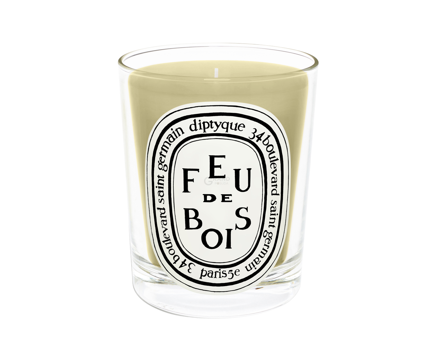 Diptyque Свічка ароматична 190 г Feu de Bois / Wood Fire | https://grandposuda.com.ua