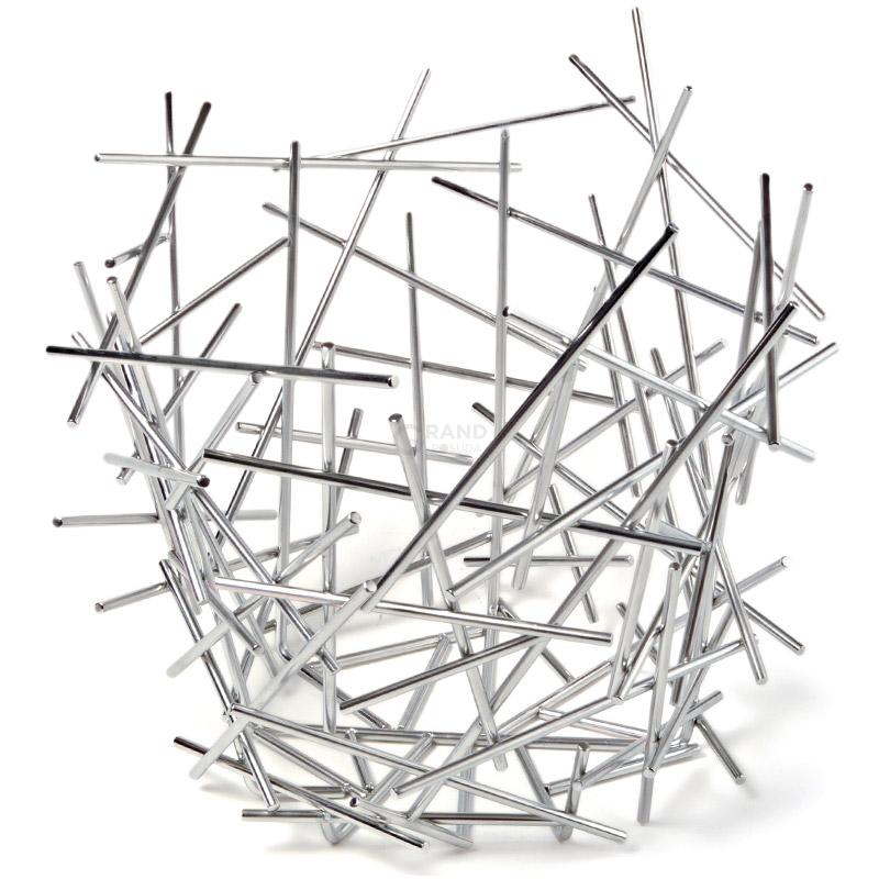 Alessi Блюдо для цитрусовых 36х31,5х35 см металлик Blow Up | https://grandposuda.com.ua