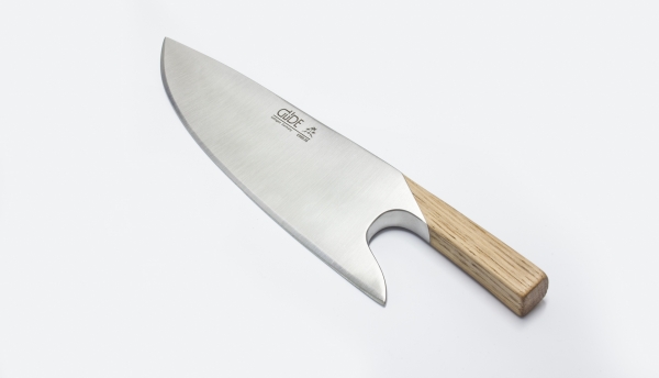 Ніж кухарський 26 см дуб The Knife Guede | https://grandposuda.com.ua