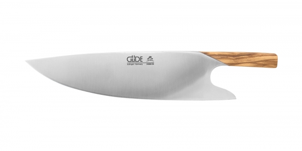 Ніж кухарський 26 см олива The Knife Guede | https://grandposuda.com.ua